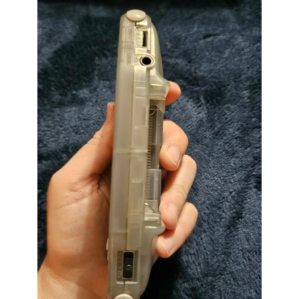 Nintendo Game Boy Advance, specifically in the translucent 